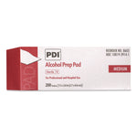 PDI Alcohol Prep Pads, 200/Box, 20 Boxes/Carton