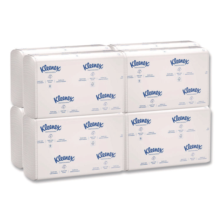 Multi-Fold Paper Towels, Convenience, 9.2 x 9.4, White, 150/Pack, 8 Packs/Carton