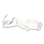 Virtua Wraparound Protective Eyewear, Clear Plastic Frame, Clear Polycarbonate Lens, 100/Carton