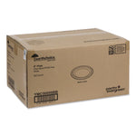 EarthChoice Fiber-Blend Bagasse Dinnerware, Plate, 9" dia, White, 500/Carton