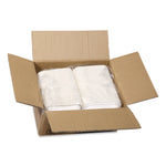 EarthChoice Bagasse Hinged Lid Container, 7.8 x 7.8 x 2.8, White, 150/Carton