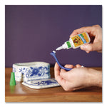 Super Glue Gel, 0.53 Oz, Dries Clear, 4/carton