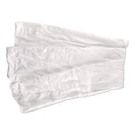 Knit Baby Diapers, 2-Ply, 15 x 18, White, 25 lb/Carton