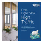 Hand Towels, POP-UP Box, Cloth, 1-Ply, 9 x 10.5, Unscented, White, 120/Box