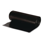 Linear Low Density Recycled Can Liners, 10 gal, 0.85 mil, 24" x 23", Black, 25 Bags/Roll, 20 Rolls/Carton