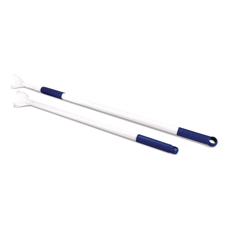 Sphergo Telescoping Pole, 38" to 62", White/Blue