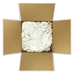 Sweatshirt Rags, Unscented, White, 8/lb, 25 lb/Carton