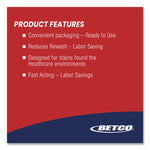 Simplicity Pro G Healthcare Prewash, 32 oz Spray Bottle, 6/Carton