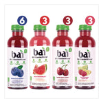 Antioxidant Infused Beverage, Variety Pack, 18 oz Bottle, 15/Carton
