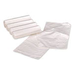 Linear Low Density Clear Recycled Can Liners, 45 gal, 1.5 mil, 40" x 46", Clear, 10 Bags/Roll, 10 Rolls/Carton