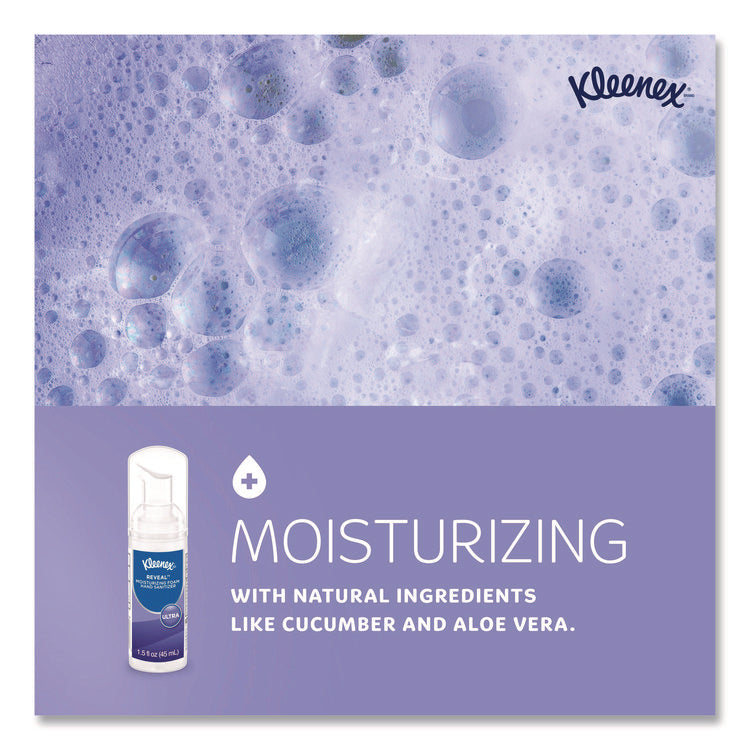 Ultra Moisturizing Foam Hand Sanitizer, 1.5 Oz Pump Bottle, Unscented