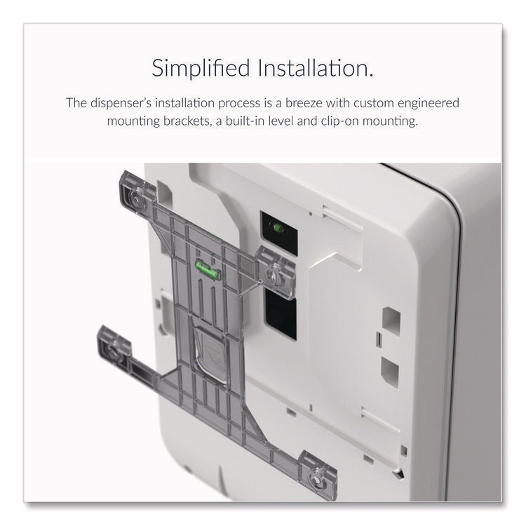 ICON Automatic Roll Towel Dispenser, 20.12 x 16.37 x 13.5, Silver Mosaic