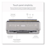 ICON Automatic Roll Towel Dispenser, 20.12 x 16.37 x 13.5, Silver Mosaic