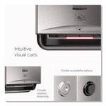 ICON Automatic Roll Towel Recessed Dispenser Housing, Narrow without Trim Panel, Stainless Steel