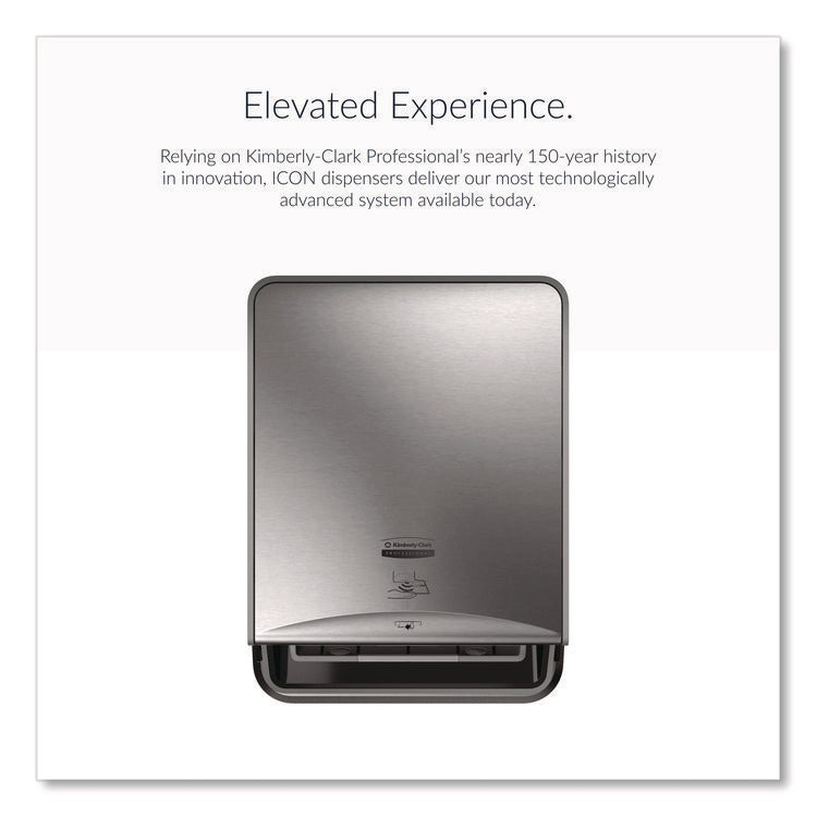 ICON Automatic Roll Towel Recessed Dispenser Housing, without Trim Panel, Stainless Steel