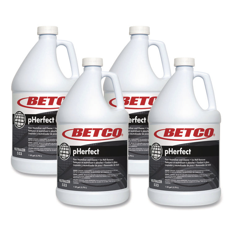 Pherfect Floor Neutralizer And Cleaner, Characteristic Scent, 1 Gal Bottle, 4/carton