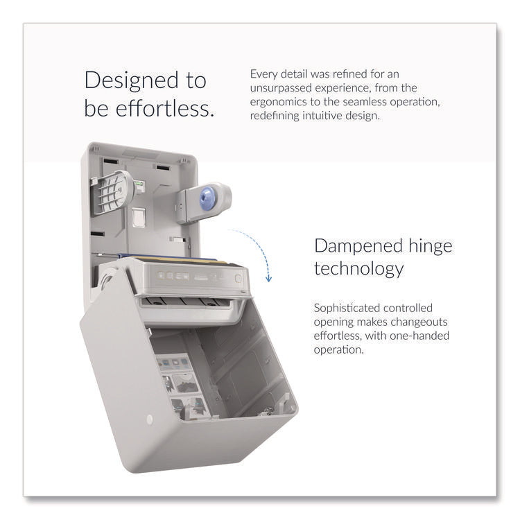 ICON Automatic Roll Towel Dispenser, 20.12 x 16.37 x 13.5, White Mosaic