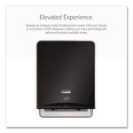 ICON Automatic Roll Towel Dispenser, 20.12 x 16.37 x 13.5, Black Mosaic