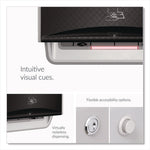 ICON Automatic Roll Towel Dispenser, 20.12 x 16.37 x 13.5, Black Mosaic