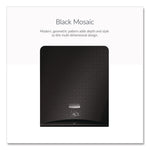 ICON Faceplate for Automatic Roll Towel Dispenser, 18.12 x 15.62 x 12.87, Black Mosaic