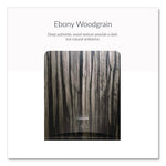 ICON Faceplate for Automatic Roll Towel Dispenser, 18.12 x 15.62 x 12.87, Ebony Woodgrain
