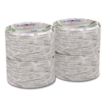 Pathways Soak Proof Shield Heavyweight Paper Plates, Wisesize, 8.5" Dia, Green/burgundy, 500/carton