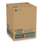 Pathways with Soak Proof Shield Heavyweight Paper Bowls, WiseSize, 12 oz, Green/Burgundy, 125/Pack, 4 Packs/Carton