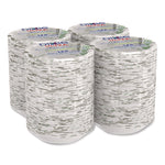 Pathways Heavyweight Paper Bowls, Wisesize, 12 Oz, Green/burgundy, 125/pack