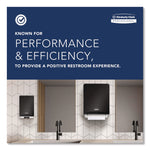 Reveal Countertop Folded Towel Dispenser, 13.3 x 5.2 x 9, Gray