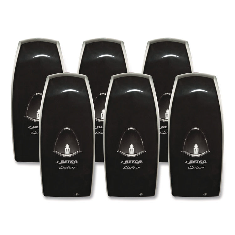 Clario Touch Free Dispenser, 1,000 mL, 6 x 4.3 x 13, Black, 6/Carton
