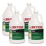 Green Earth Push Enzyme Multipurpose Cleaner, Lemon and Sage Scent, 1 gal Bottle, 4/Carton