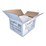 ChampWare Molded-Fiber Clamshell Containers, 9 x 9 x 3, White, 100/Sleeve, 2 Sleeves/Carton