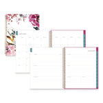 Kelly Ventura Magenta Bloom Weekly/Monthly Planner, Floral Artwork, 11 x 8.5, Multicolor Cover, 12-Month (Jan to Dec): 2026