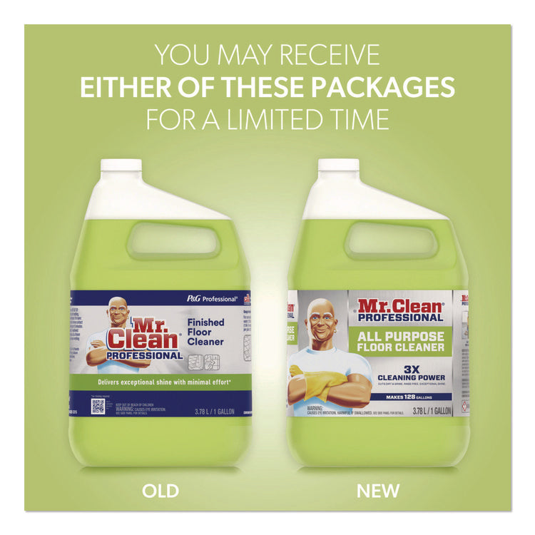 Finished Floor Cleaner, Lemon Scent, 1 gal Bottle