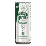 Maison Perrier Sparkling Water, Plain, 11.15 oz, 8 Cans/Box