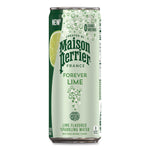Maison Perrier Sparkling Water,11.15 oz Can, Lime, 8 Cans/Box