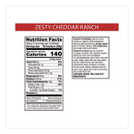 Cheez-It Grooves Crackers, Zesty Ranch, 3.25 Bag, 6/box