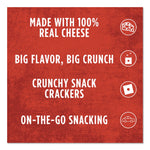 Cheez-It Grooves Crackers, Zesty Ranch, 3.25 Bag, 6/box