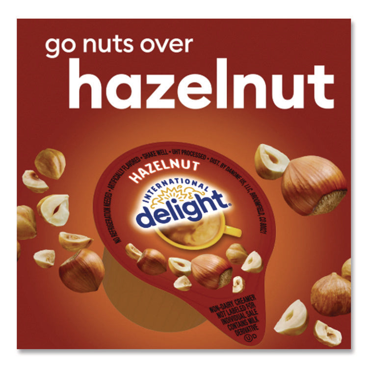 Coffee Creamer, Hazelnut, 0.44 oz Mini Cups, 24/Box