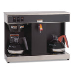 VLPF 12-Cup Automatic Coffee Brewer, Gray/Stainless Steel