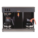 VLPF 12-Cup Automatic Coffee Brewer, Gray/Stainless Steel