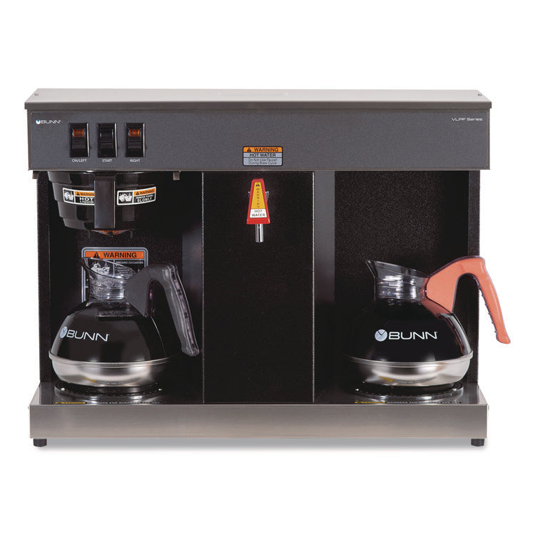 VLPF 12-Cup Automatic Coffee Brewer, Gray/Stainless Steel