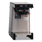WAVE15-APS Low Profile Automatic Airpot Coffee Brewer, 12-Cup, Gray/Stainless Steel