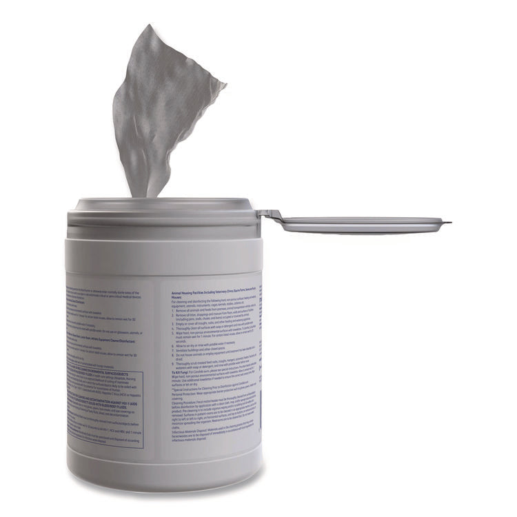 Oxivir 1 Wipes, 1-Ply, 6 x 7, 160/Canister, 12 Canisters/Carton