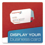 Earthwise By Oxford 100% Recycled Paper Twin-Pocket Portfolio, 100-Sheet Capacity, 11 X 8.5, Red, 10/pack