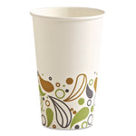Deerfield Printed Paper Hot Cups, 16 oz, 50/Sleeve, 20 Sleeves/Carton