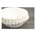 Coffee Filters, 12 Cup Size, Flat Bottom, 3,000/carton