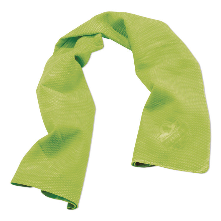Chill-Its 6602 Evaporative PVA Cooling Towel, 29.5 x 13, One Size Fits Most, PVA, Hi-Vis Lime