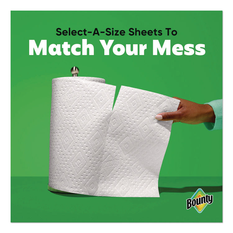Select-a-Size Kitchen Roll Paper Towels, 2-Ply, 5.9 x 11, White, 103 Sheets/Double Plus Roll, 8 Rolls/Pack