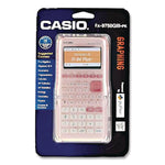 Fx-9750giii 3rd Edition Graphing Calculator, 21-Digit Lcd, Pink